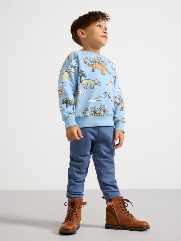 Sweatshirt with brushed inside - 3004422-9881