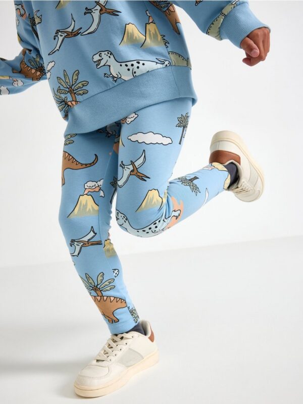 Leggings with brushed inside - 3004423-9881