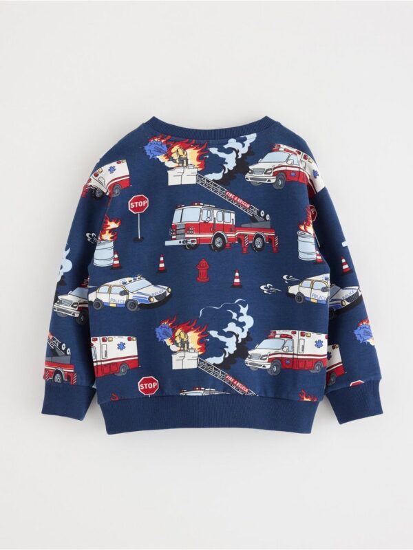 Sweatshirt with brushed inside - 3004428-6842