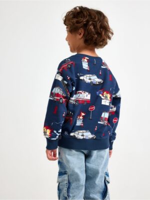 Sweatshirt with brushed inside - 3004428-6842
