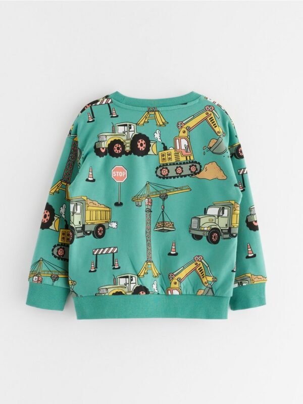 Sweatshirt with brushed inside - 3004454-4573