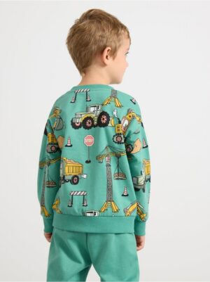 Sweatshirt with brushed inside - 3004454-4573