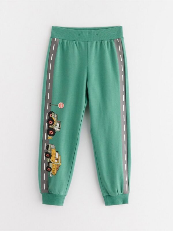 Joggers with brushed inside - 3004457-4573