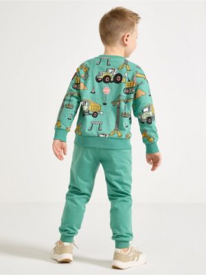 Joggers with brushed inside - 3004457-4573