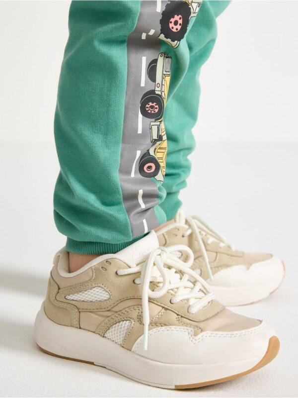 Joggers with brushed inside - 3004457-4573