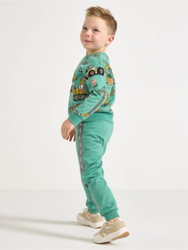 Joggers with brushed inside - 3004457-4573