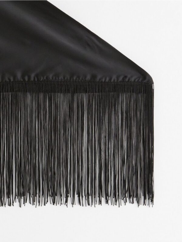 Scarf with fringes - 3004486-80