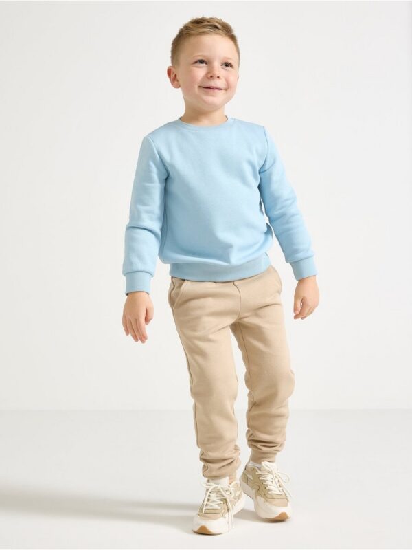 Sweatshirt with brushed inside - 3004577-8852
