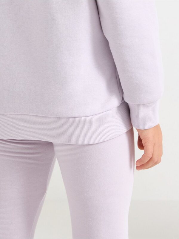 Sweatshirt with brushed inside - 3004577-9959