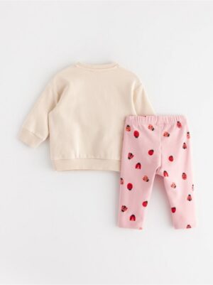 Set - sweatshirt and leggings - 3004676-1230