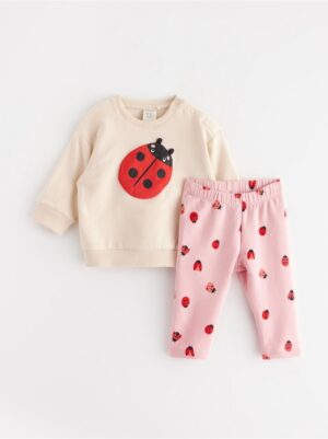 Set - sweatshirt and leggings - 3004676-1230