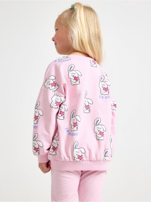 Sweatshirt with brushed inside - 3004727-3679