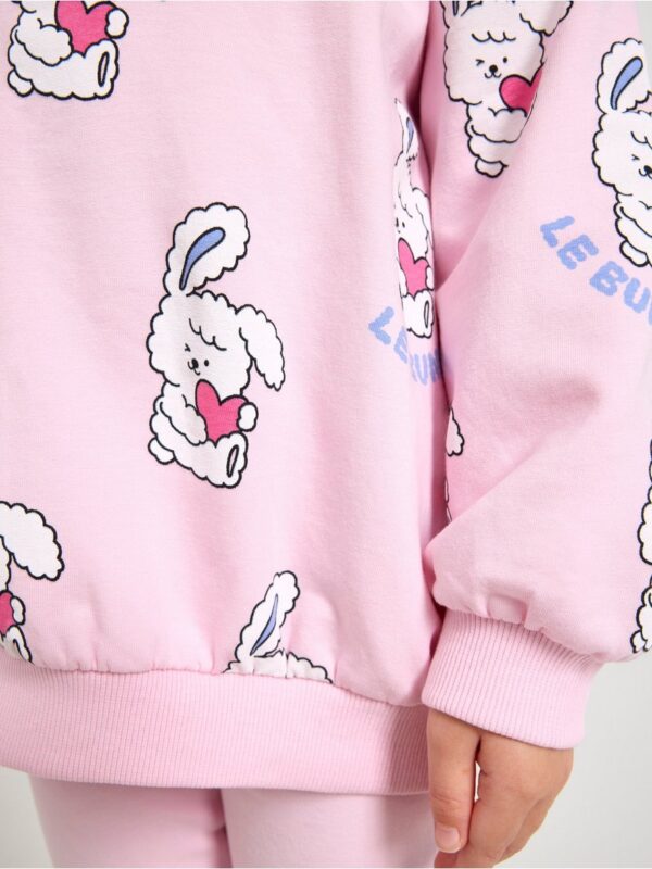 Sweatshirt with brushed inside - 3004727-3679
