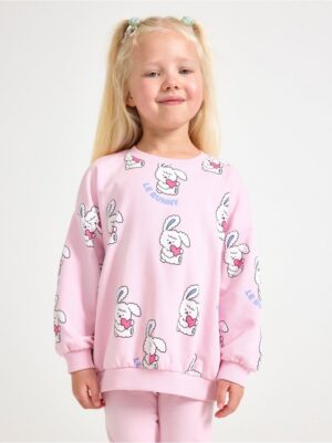 Sweatshirt with brushed inside - 3004727-3679
