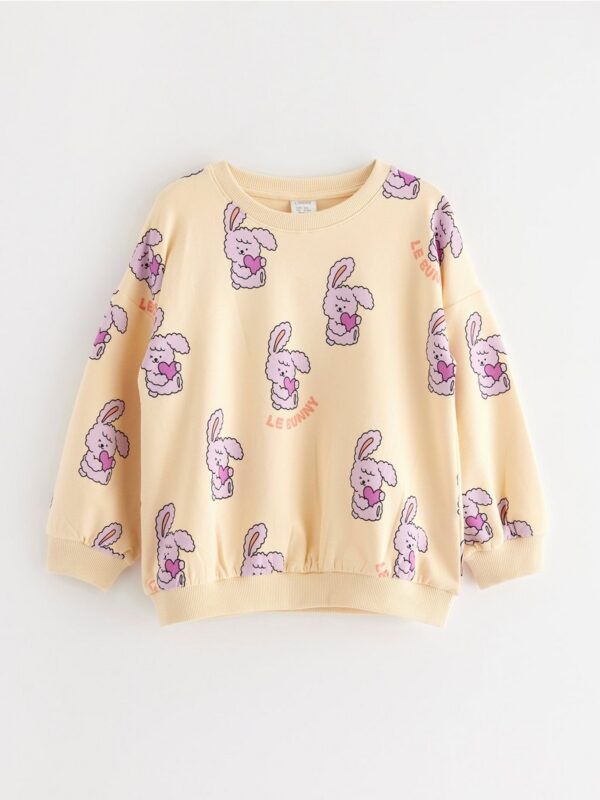 Sweatshirt with brushed inside - 3004727-9830