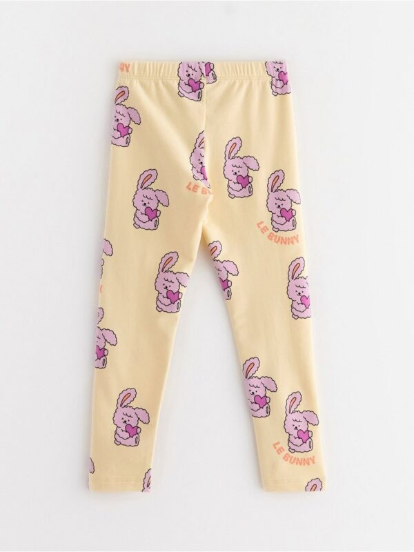 Leggings with brushed inside - 3004729-9830