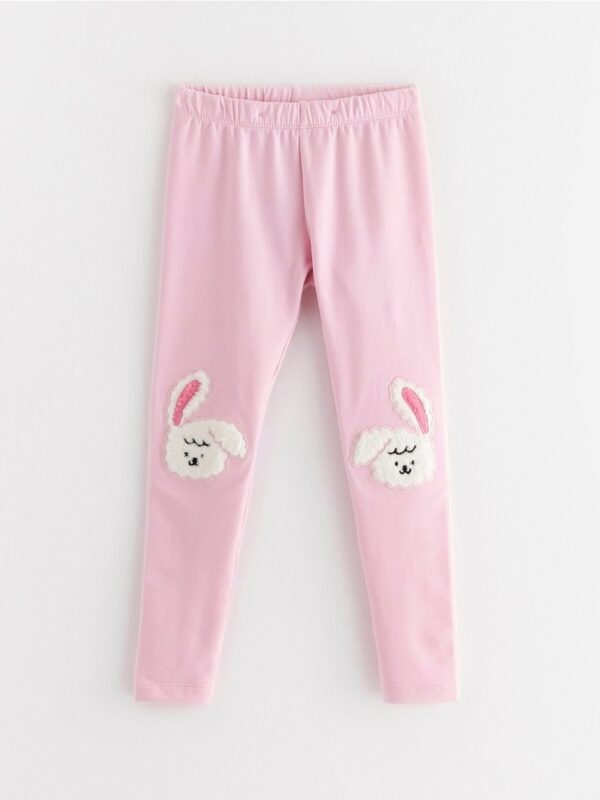Leggings with brushed inside - 3004730-3679