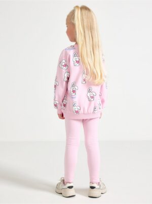 Leggings with brushed inside - 3004730-3679