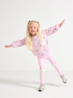 Leggings with brushed inside - 3004730-3679
