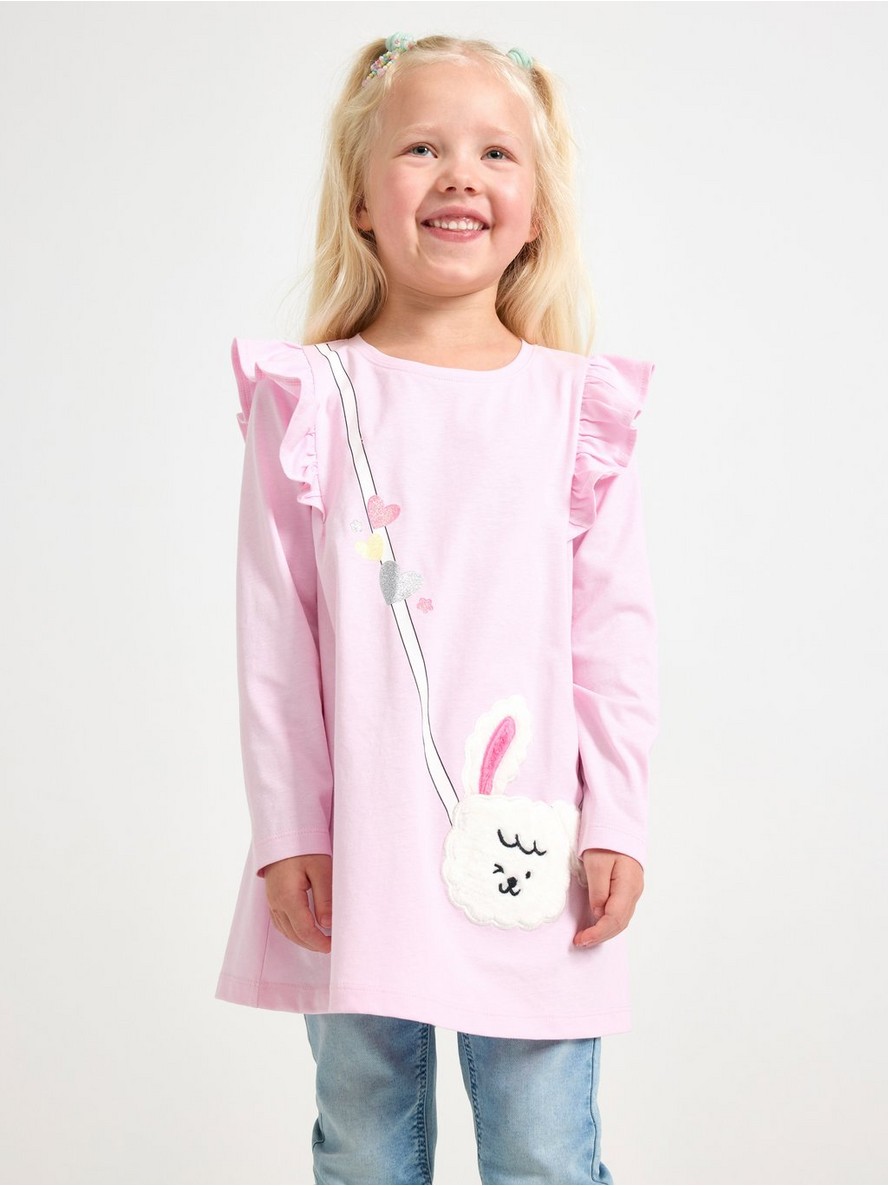 Tunika – Long-sleeved tunic with frills