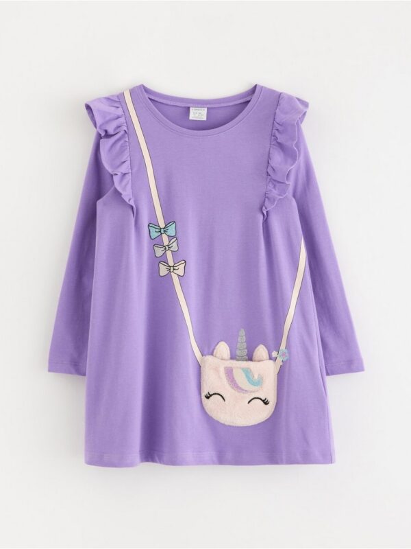 Long-sleeved tunic with frills - 3004942-6927