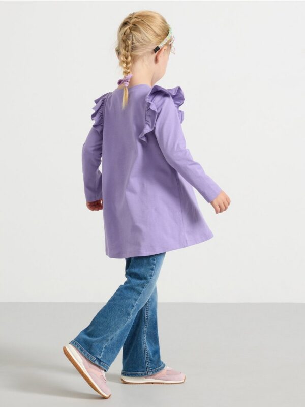 Long-sleeved tunic with frills - 3004942-6927