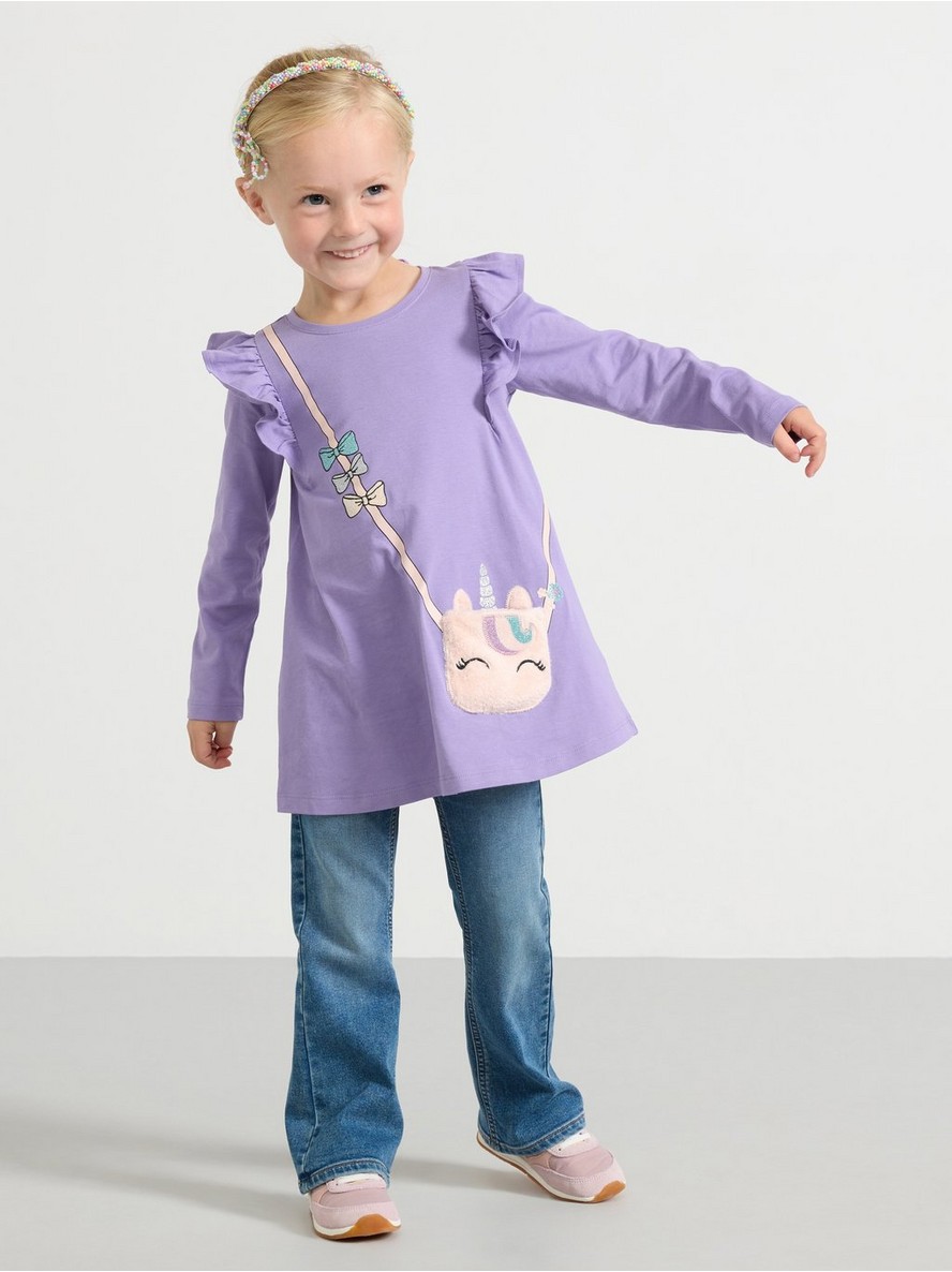 Tunika – Long-sleeved tunic with frills