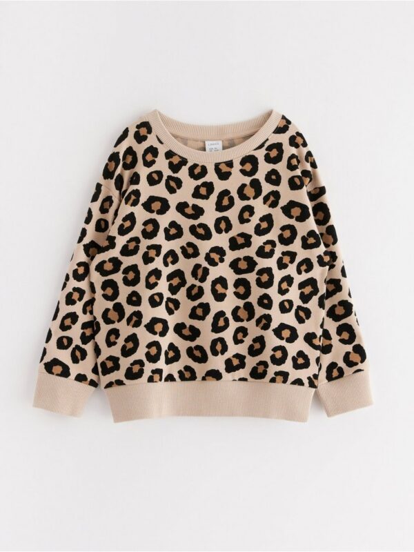Sweatshirt with brushed inside - 3006156-4939