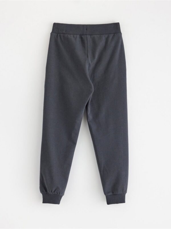 Trousers with brushed inside - 3006159-7161