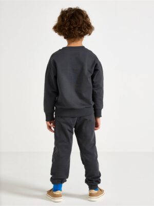 Trousers with brushed inside - 3006159-7161