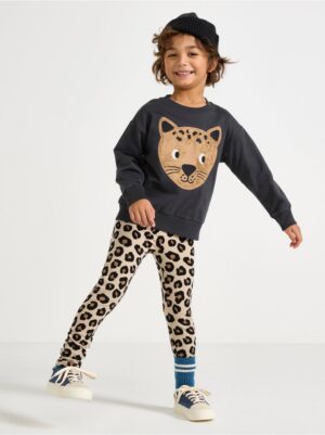 Leggings with brushed inside - 3006161-4939