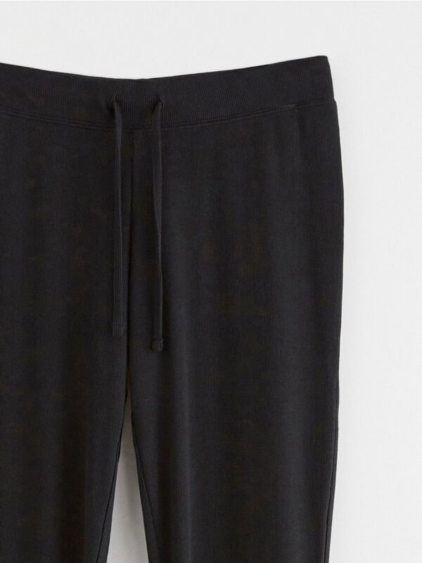 Ribbed pyjama trousers - 8374787-80