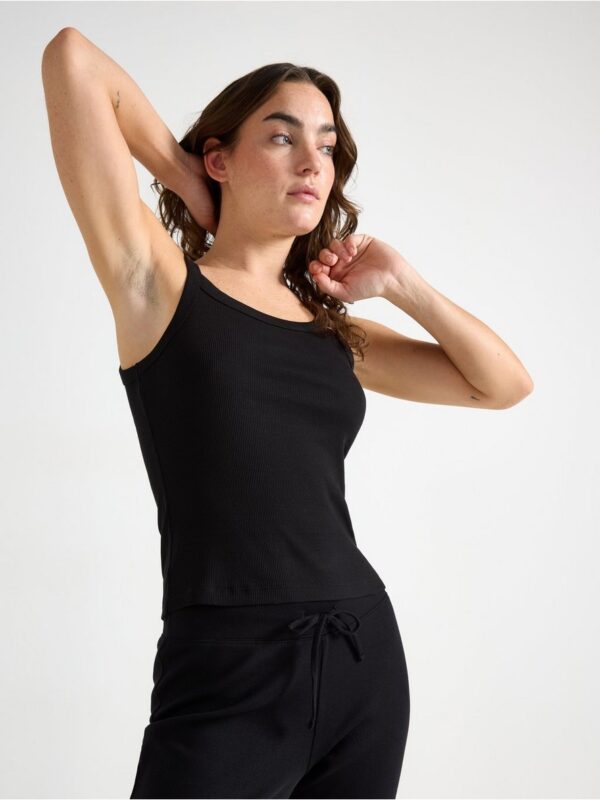 Ribbed tank top - 8374788-80
