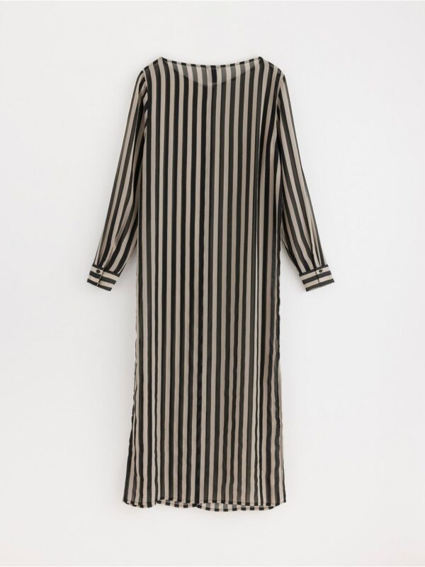 Midi dress in chiffon - 3001431-80