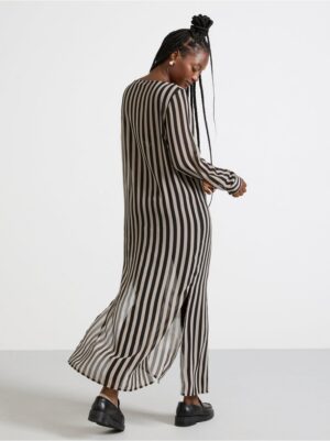 Midi dress in chiffon - 3001431-80