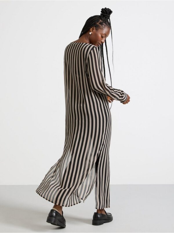 Midi dress in chiffon - 3001431-80