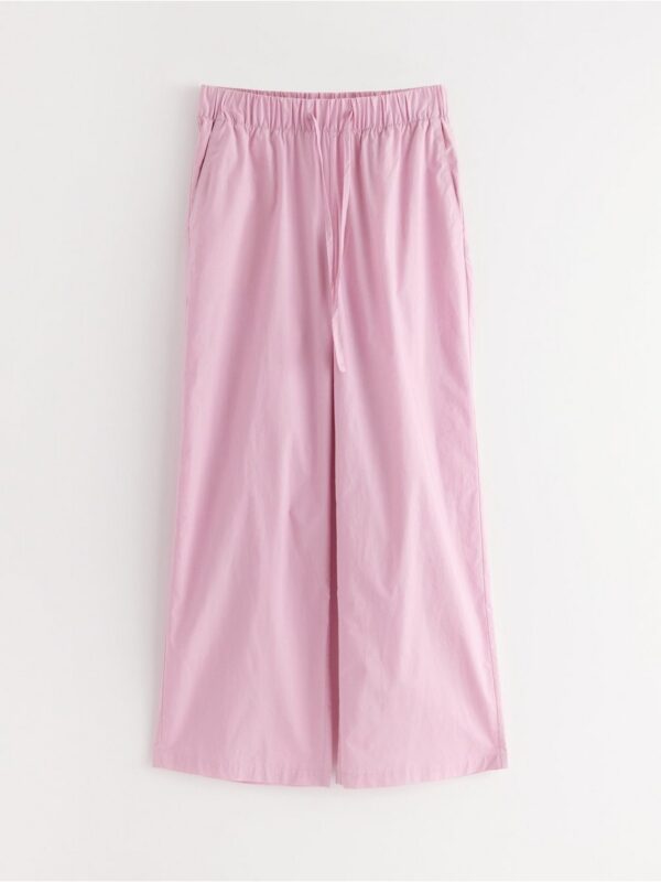 Pyjama trousers in poplin - 3001441-7249