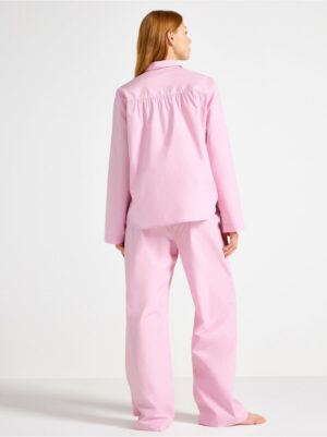 Pyjama trousers in poplin - 3001441-7249
