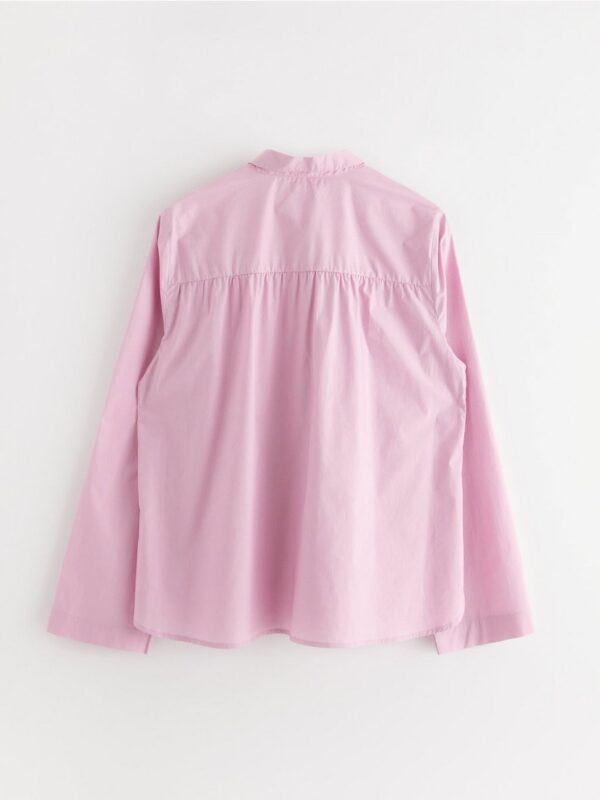 Pyjama shirt in cotton poplin - 3001452-7249