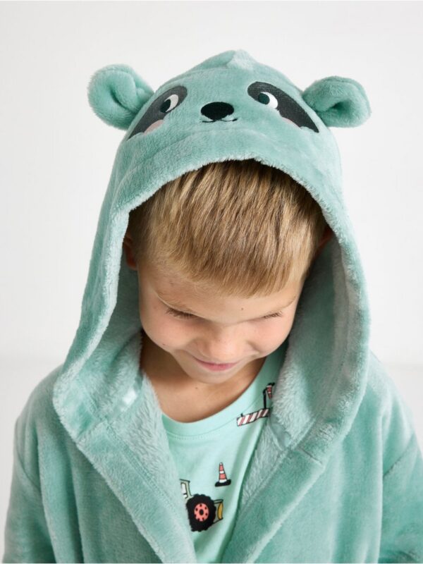 Robe in fleece - 3001856-8707