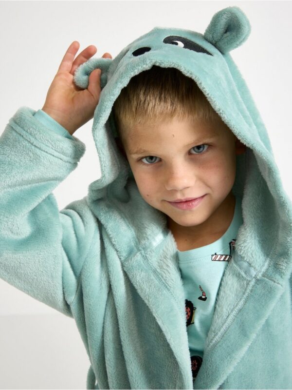 Robe in fleece - 3001856-8707