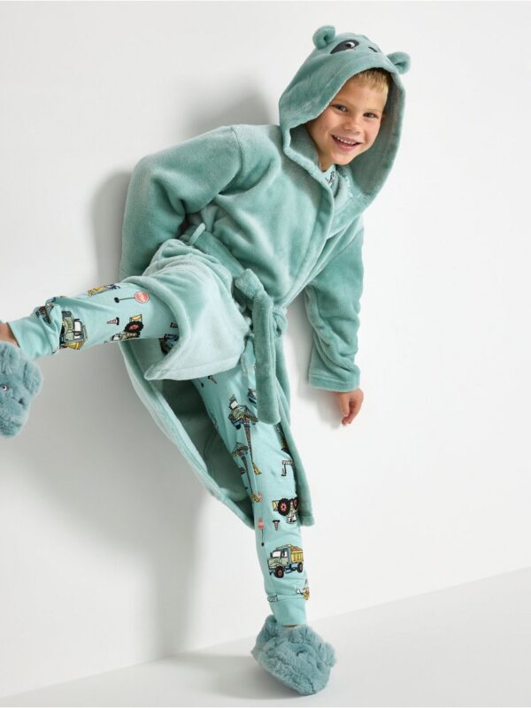 Robe in fleece - 3001856-8707