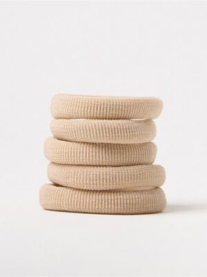 5-pack  hair elastics - 3002098-2033