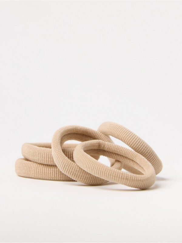 5-pack  hair elastics - 3002098-2033