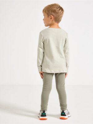 Leggings with brushed inside - 3002472-2336