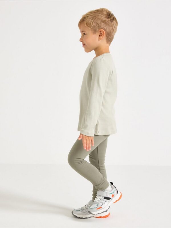 Leggings with brushed inside - 3002472-2336