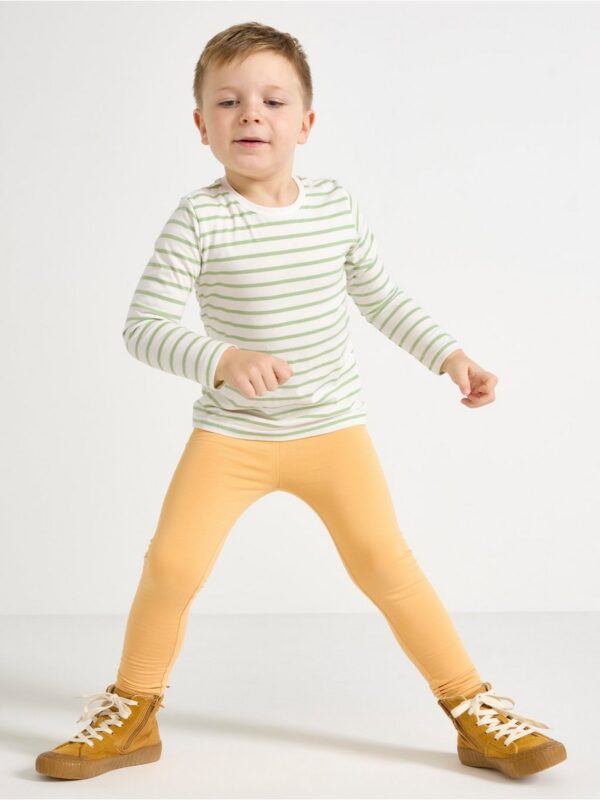 Leggings with brushed inside - 3002472-4138