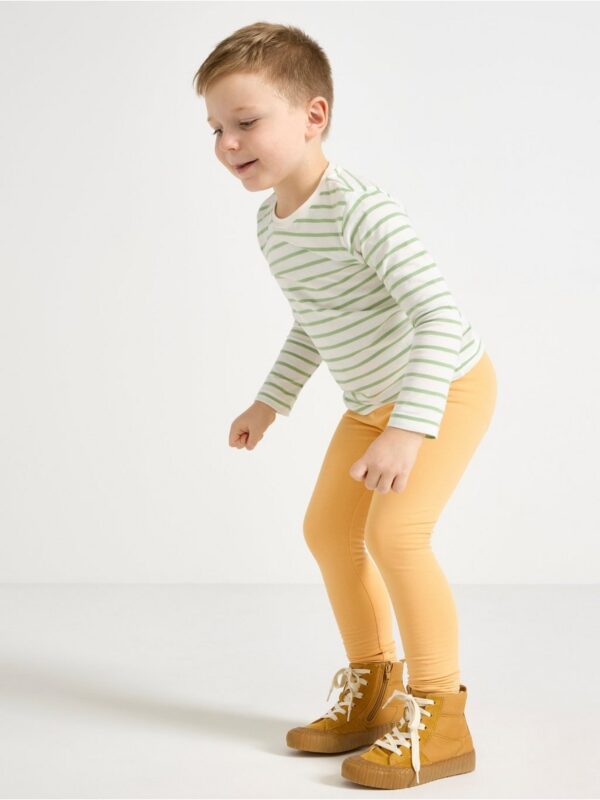 Leggings with brushed inside - 3002472-4138
