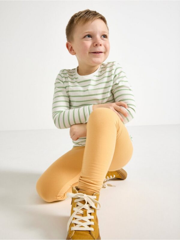 Leggings with brushed inside - 3002472-4138