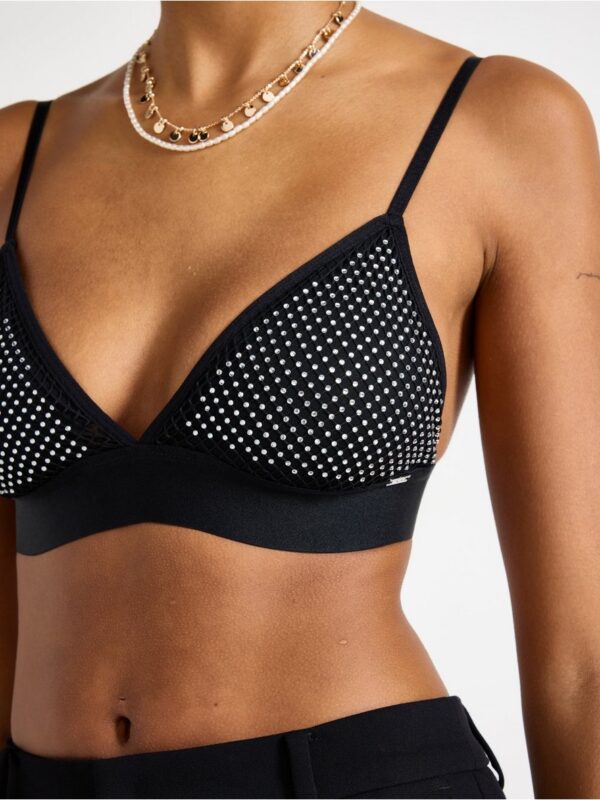 ella m –  bralette with rhinestones - 3002720-80
